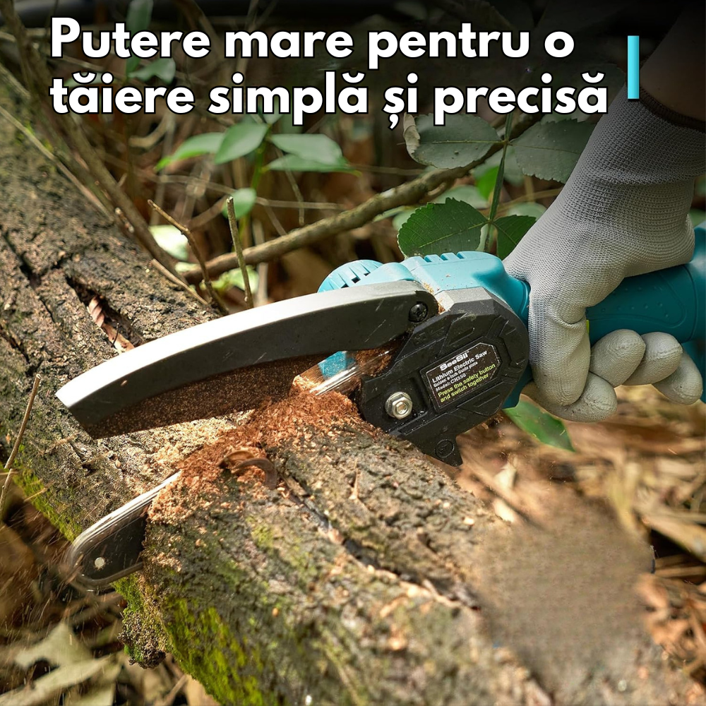 Mini drujbă cu lama de 15cm