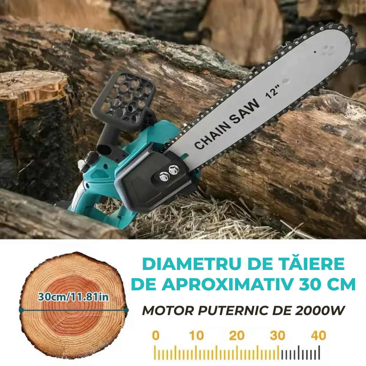 Drujbă cu lamă 32cm