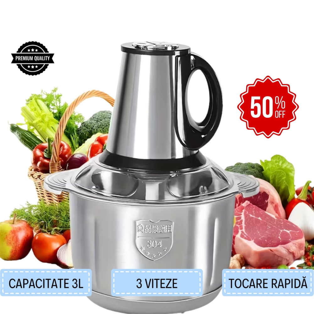 Tocător inox 3L
