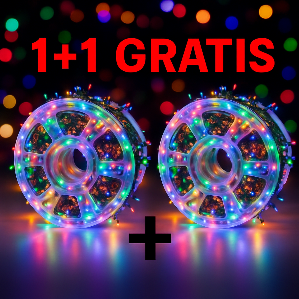 1+1 GRATIS: Instalație de Crăciun Tip Rolă 100m