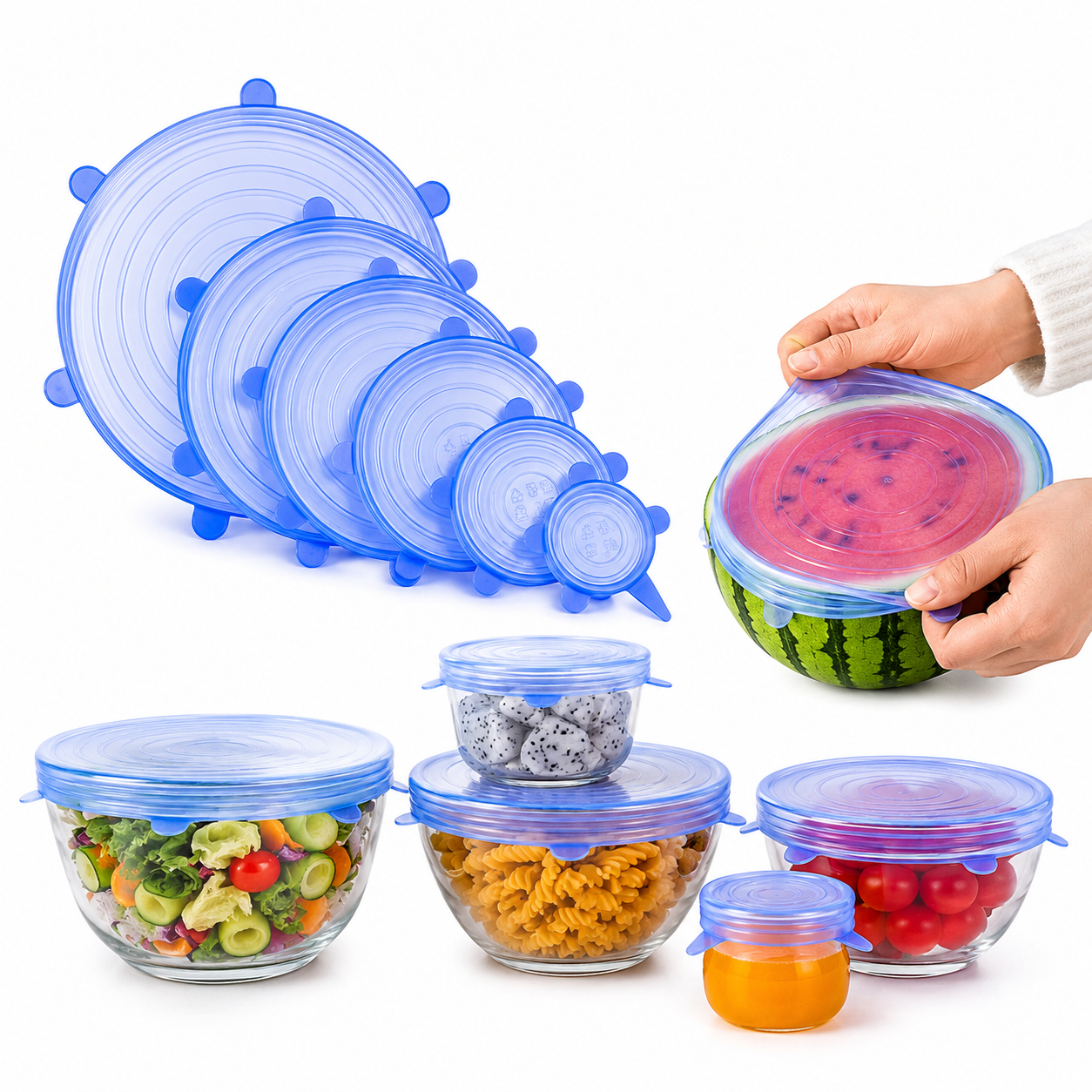 Set capace silicon
