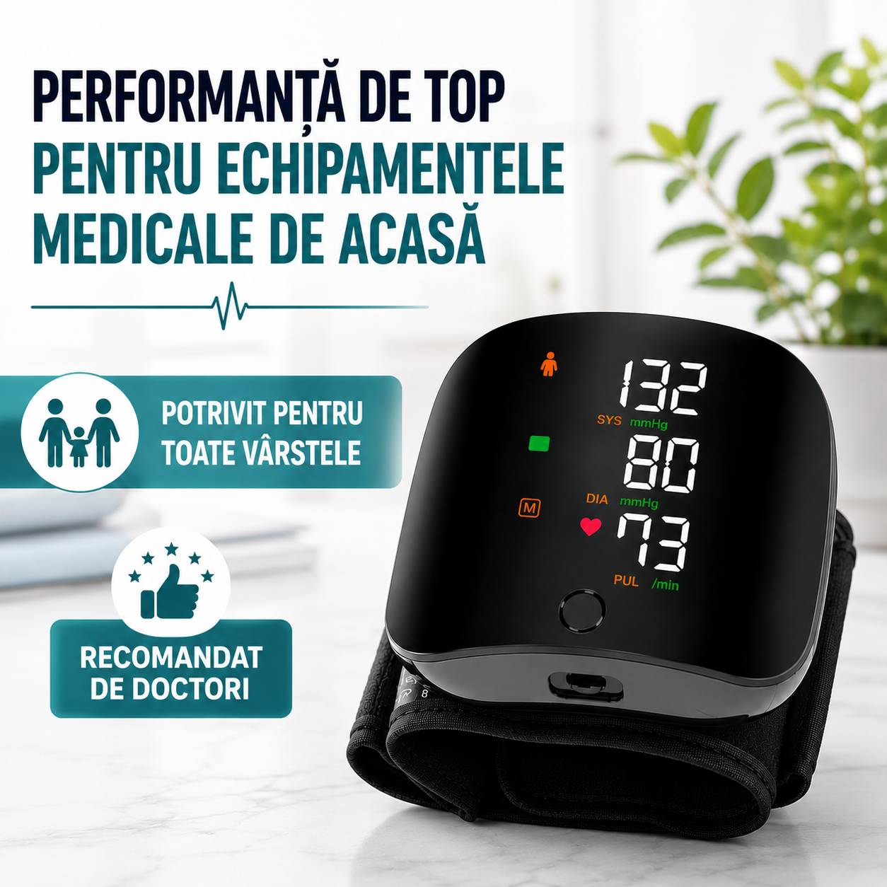 Tensiometru digital de încheietură